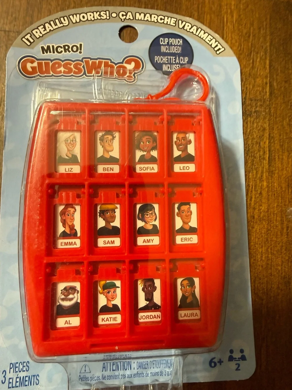 NWT Mini Guess Who Game